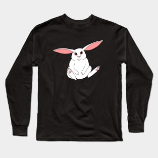 Albino Rabbit Long Sleeve T-Shirt